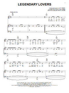 Legendary Lovers von Katy Perry (Download) 