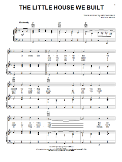 The Little House We Built von Hank Williams (Download) 