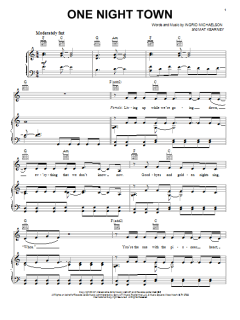 One Night Town von Ingrid Michaelson (Download) 