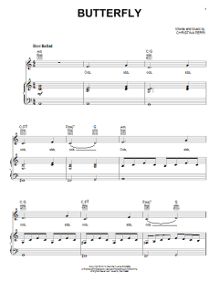 Butterfly von Christina Perri (Download) 