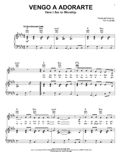 Here I Am To Worship (Light Of The World) [Spanish version] von Tim Hughes (Download) 