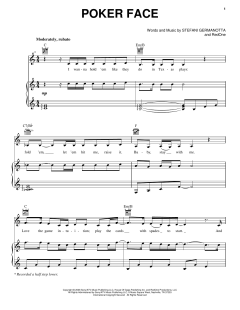 Poker Face von RedOne (Download) 