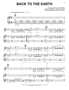 Back To The Earth von Jason Mraz (Download) 