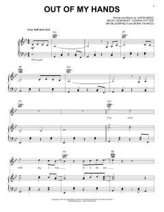 Out Of My Hands von Jason Mraz (Download) 