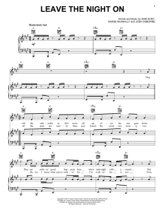 Leave The Night On von Sam Hunt (Download) 