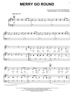 Merry Go Round von Shane McAnally (Download) 