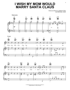 I Wish My Mom Would Marry Santa Claus von Gene Autry (Download) 