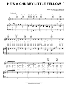 He's A Chubby Little Fellow von Gene Autry (Download) 