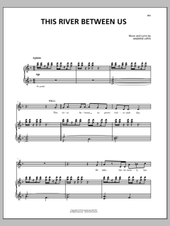 This River Between Us von Andrew Lippa (Download) 