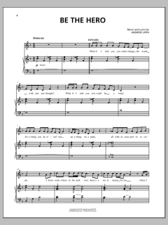 Be The Hero von Andrew Lippa (Download) 