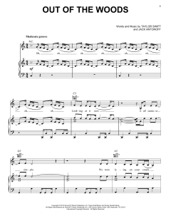 Out Of The Woods von Taylor Swift (Download) 