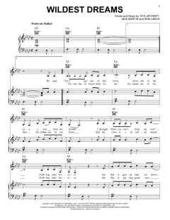 Wildest Dreams von Taylor Swift (Download) 