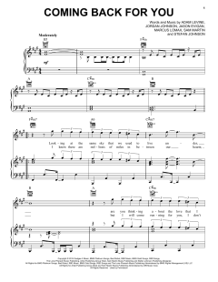 Coming Back For You von Maroon 5 (Download) 