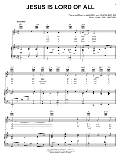 Jesus Is Lord Of All von Bill Gaither (Download) 