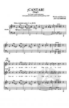 Cantar! (Sing!) von Jay Althouse 