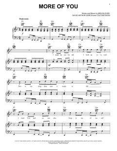 More Of You von Colton Dixon (Download) 