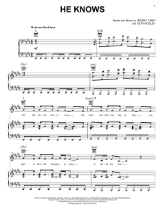 He Knows von Jeremy Camp (Download) 