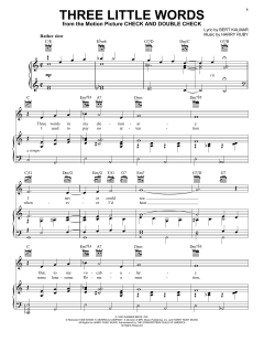 Three Little Words von Bert Kalmar (Download) 