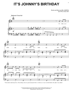 It's Johnny's Birthday von George Harrison (Download) 