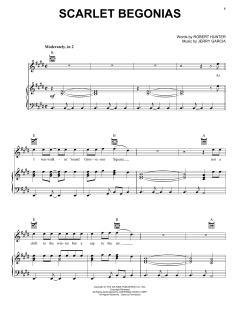 Scarlet Begonias von Sublime (Download) 