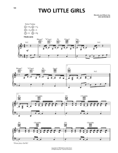 Two Little Girls von Ani DiFranco (Download) 