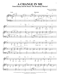 A Change In Me von Tim Rice (Download) 