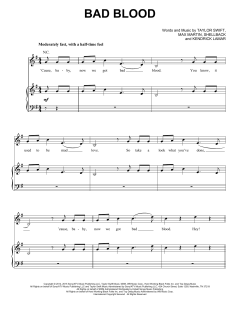 Bad Blood von Taylor Swift (Download) 