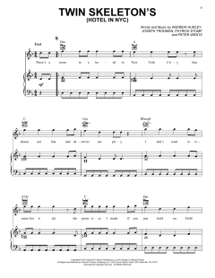 Twin Skeleton's (Hotel In NYC) von Fall Out Boy (Download) 