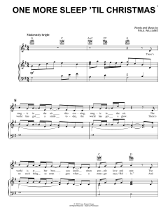One More Sleep 'Til Christmas von Paul Williams (Download) 