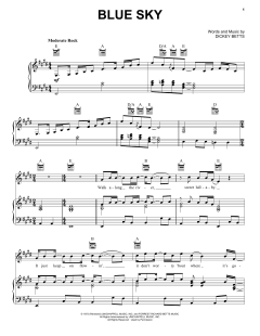 Blue Sky von Allman Brothers (Download) 