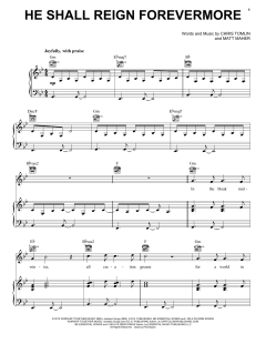 He Shall Reign Forevermore von Chris Tomlin (Download) 