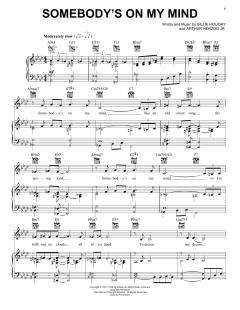 Somebody's On My Mind von Billie Holiday (Download) 