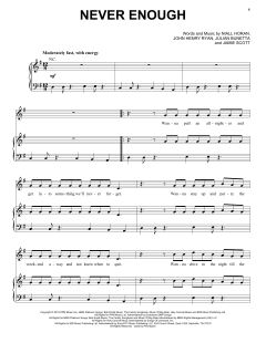 Never Enough von One Direction (Download) 
