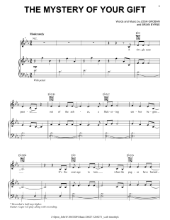 The Mystery Of Your Gift von Josh Groban (Download) 
