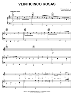 Veinticinco Rosas von Joan Sebastian (Download) 