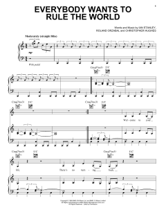 Everybody Wants To Rule The World von Tears For Fears (Download) 