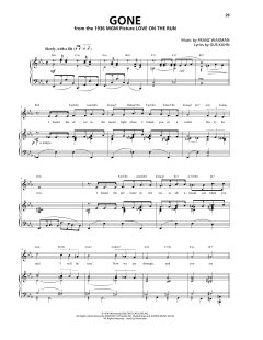 Gone von Franz Waxman (Download) 
