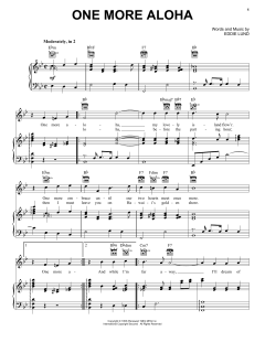 One More Aloha von Eddie Lund (Download) 