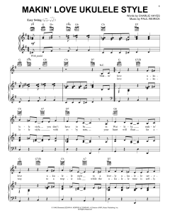 Makin' Love Ukulele Style von Paul Weirick (Download) 
