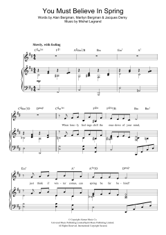 You Must Believe In Spring von Michel Legrand (Download) 