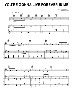 You're Gonna Live Forever In Me von John Mayer (Download) 