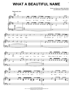 What A Beautiful Name von Brooke Ligertwood (Download) 