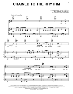 Chained To The Rhythm von Katy Perry (Download) 