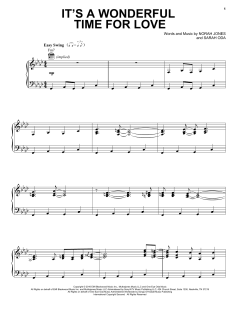 It's A Wonderful Time For Love von Norah Jones (Download) 