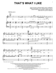 That's What I Like von Bruno Mars (Download) 