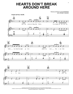 Hearts Don't Break Around Here von Ed Sheeran (Download) 