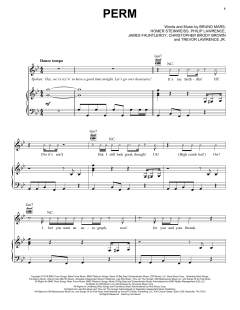 Perm von Bruno Mars (Download) 
