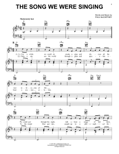The Song We Were Singing von Paul McCartney (Download) 