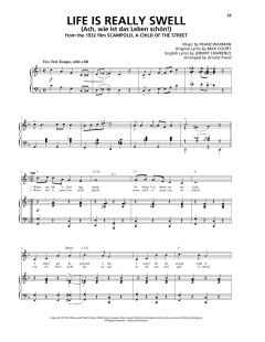 Life Is Really Swell (Ach wie ist das Leben schön!) von Franz Waxman (Download) 