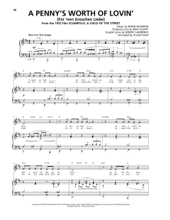 A Penny's Worth Of Lovin' (Für 'nen Groschen Liebe) von Max Colpet (Download) 